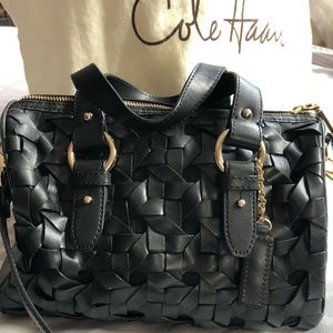 Cole Haan Heritage Unique Large Weave Satchel